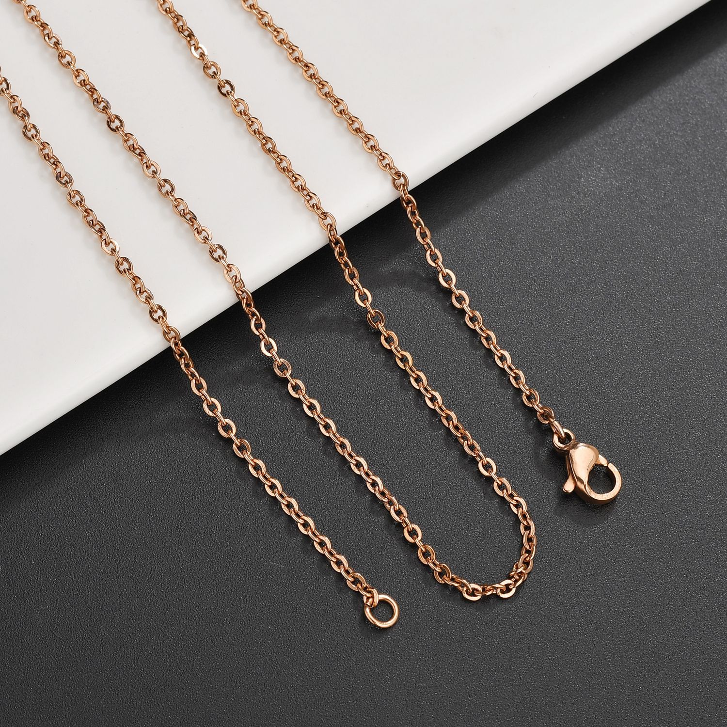 Rose gold 2.0mm * 50cm