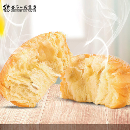 Hand-torn bread cake wholesale manufacturer bulk packing milky flavor breakfast filling snack e-commerce micro-commerce wholesale per piece