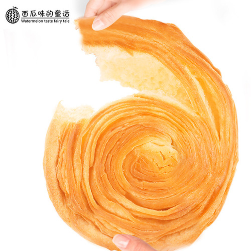 Hand-torn bread cake wholesale manufacturer bulk packing milky flavor breakfast filling snack e-commerce micro-commerce wholesale per piece