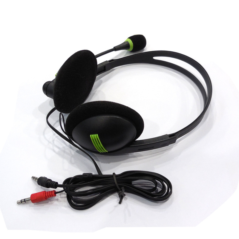 Mabel headset headset mobile phone computer office universal wired live broadcast with microphone online class headset wholesale