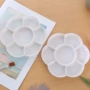 塑料丙稀梅花调色盒
