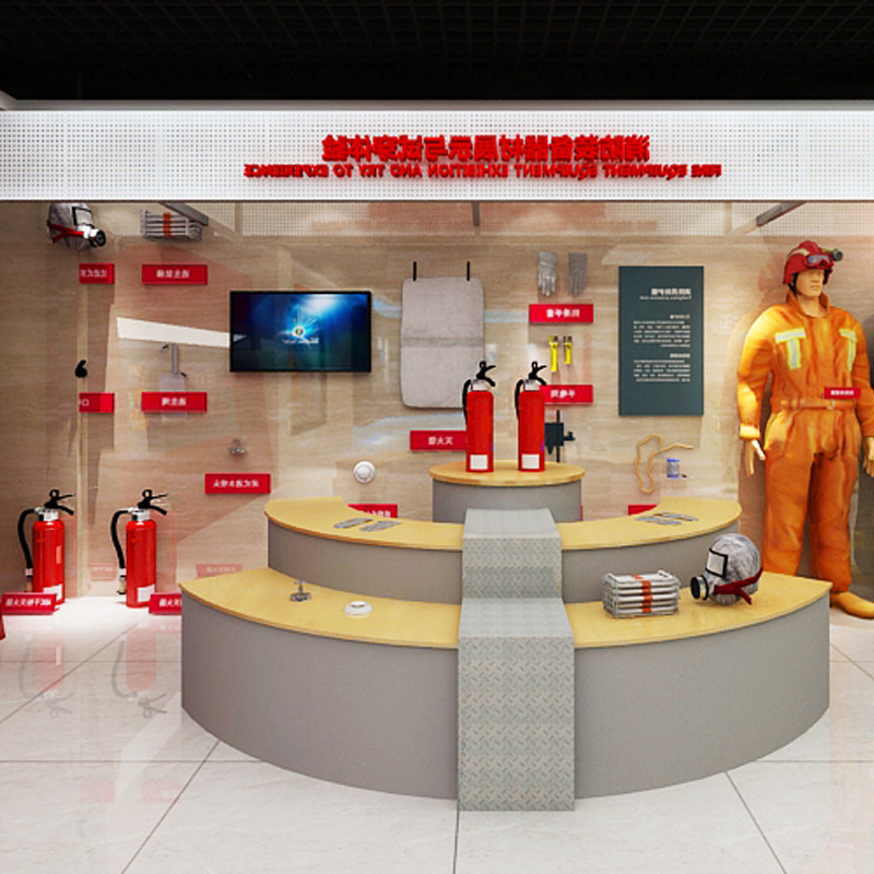 厂家供应优惠红外触动3D动画消防装备消防器材展示系统触摸屏设备
