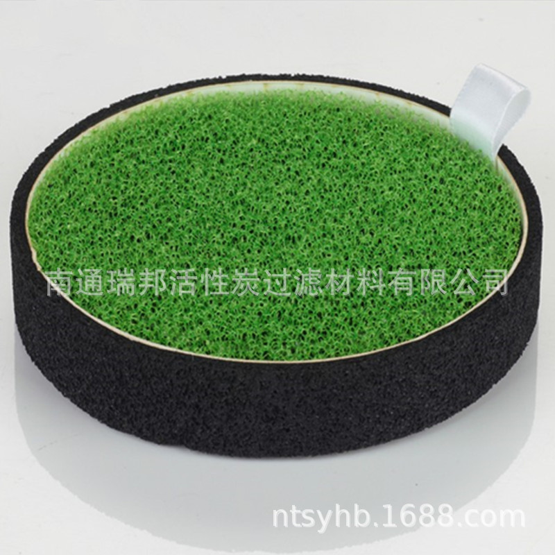 南通厂家生产光触媒活性碳泡沫冷触媒海绵光触媒海绵泡沫棉活性炭