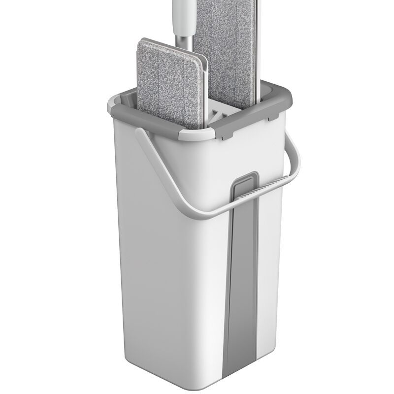 Venta caliente transfronteriza fregona plana de mano libre limpieza del hogar fregona plana fregona artefacto