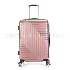ABS+PC新秀美丽旅行箱20/24/28寸3件套行李箱登机托运耐用拉杆箱