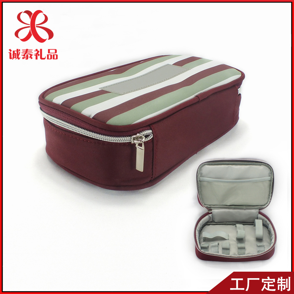 数码收纳包数据线充电器收纳盒便携硬盘收纳包深圳厂家可印LOGO