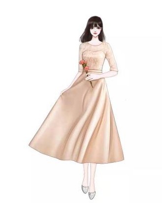 Vestido largo de dama de honor 2026, ajustado, de manga larga, para coro, banquete, graduación, grupo de hermanas, vestido de noche entallado, vestido de hada. image 8