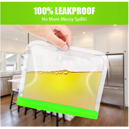 Self-sealing frozen food preservation bags, refrigerator food storage, anti-mixing smell, PEVA food bags