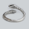 Ring, retro accessory, silver 925 sample, on index finger, European style