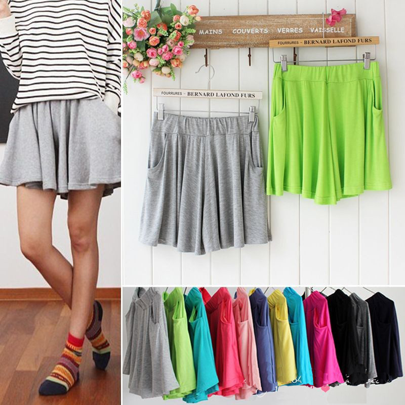Modal Shorts for Women, New Summer Thin Style, Plus Size Casual Pants, Home Pants, Outdoor Wear, Wide-Leg Pants, Summer Hot Pants Modal Shorts for Women, New Summer Thin Style, Plus Size Casual Pants, Home Pants, Outdoor Wear, Wide-Leg Pants, Summer Hot Pants