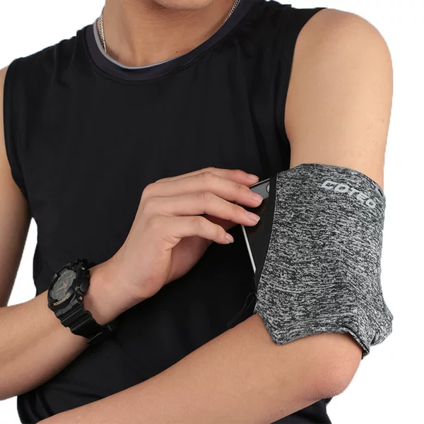 Running Mobile Phone Arm Bag Sports Riding Arm Belt Fitness Elastic Multifunctional Coin Purse Reflective Close-fitting Arm Bag