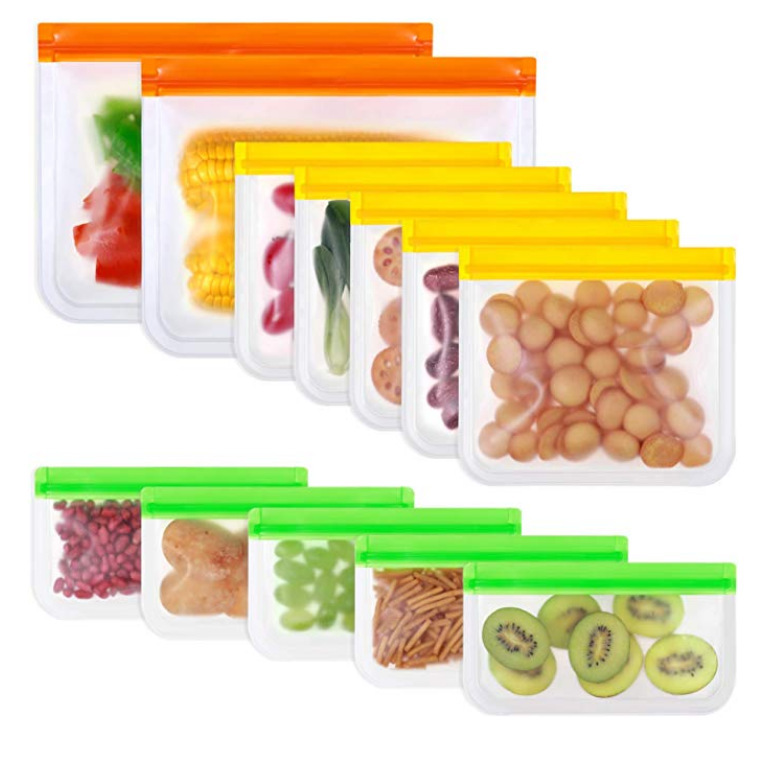 Reusable Peva Food-Grade Fresh-Keeping Bags Storage Bags Frozen Fruit Sealed Bags Vegetable Ziplock Bags for Home Use Reusable Peva Food-Grade Fresh-Keeping Bags Storage Bags Frozen Fruit Sealed Bags Vegetable Ziplock Bags for Home Use