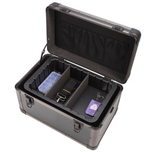 铝合金工具箱多功能防潮防震仪器摄影器材收纳箱手提式海关锁铝箱