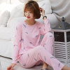 Demi-season brand pijama, cartoon cute set for elementary school students, Korean style, long sleeve, autumn, loose fit