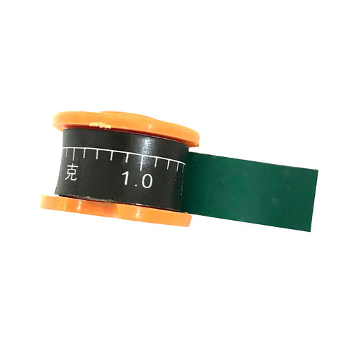 Barrel lead skin scale lead skin roll fishing laser engraving black pit competitive scale coated lead skin roll fishing wholesale