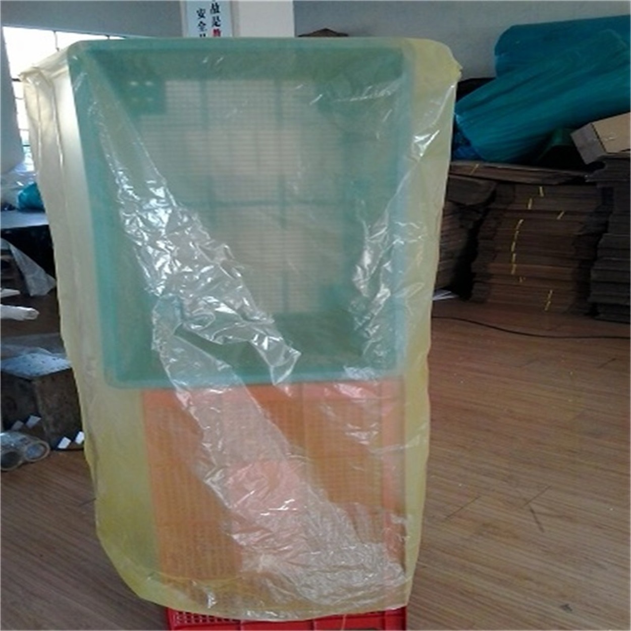 大塑料袋机器防尘防水套托盘罩方底袋四方袋高压透明加厚袋