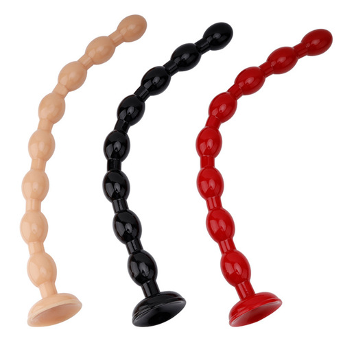 50cm long anal pull-up bead for men and women, soft anus expansion anus masturbation device, sexy adult products wholesale