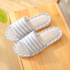 Non-slip slippers for beloved indoor suitable for men and women, 2023, cotton and linen, soft sole