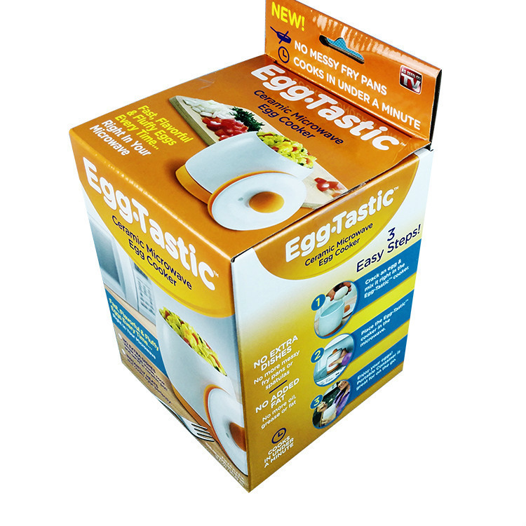 TV nuevo huevo tastic microondas horno huevo cocina taza mini huevo vapor de cerámica huevo cocina huevo vapor