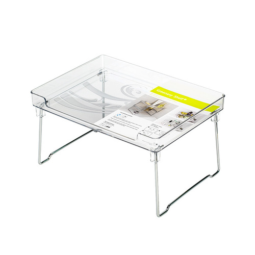 Wholesale kitchen supplies foldable storage rack cabinet storage rack desktop stackable spice rack storage rack