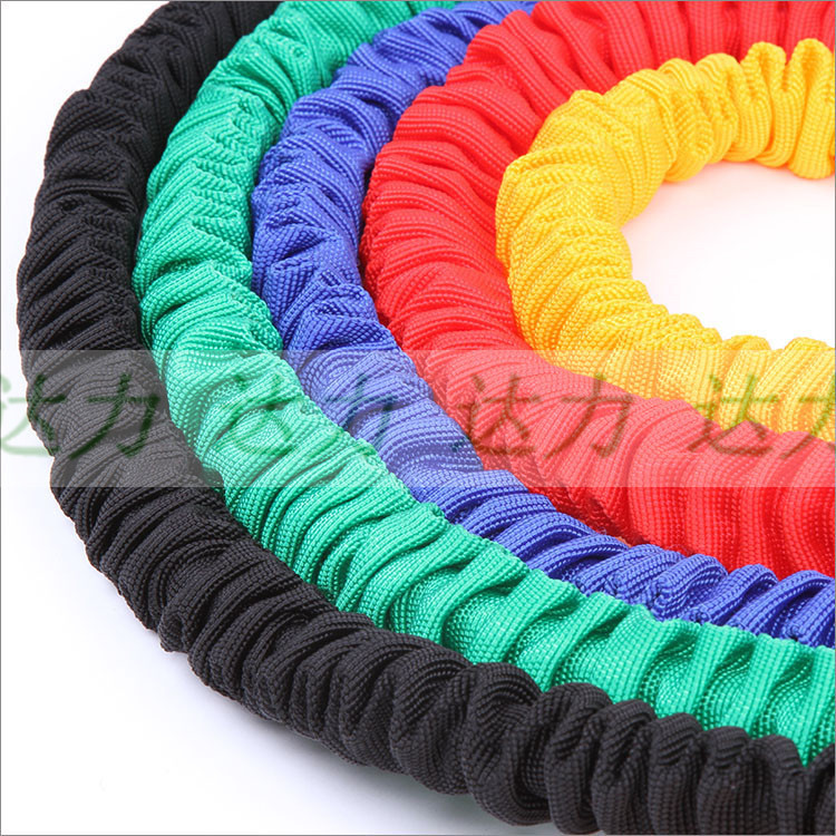 Látex multi-funcional deportes tensión cuerda pecho expansión muscular fuerza entrenamiento paño cubierta 11 piezas conjunto tensión cuerda traje