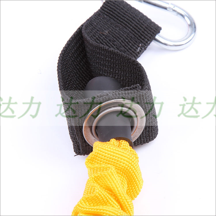 Látex multi-funcional deportes tensión cuerda pecho expansión muscular fuerza entrenamiento paño cubierta 11 piezas conjunto tensión cuerda traje