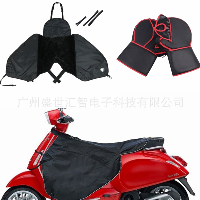 Scooter Windproof Cover, Motorcycle Winter Riding Cold Protection and Warmth, Electric Vehicle Windproof Clothing, Windproof Leg Cover with Velvet