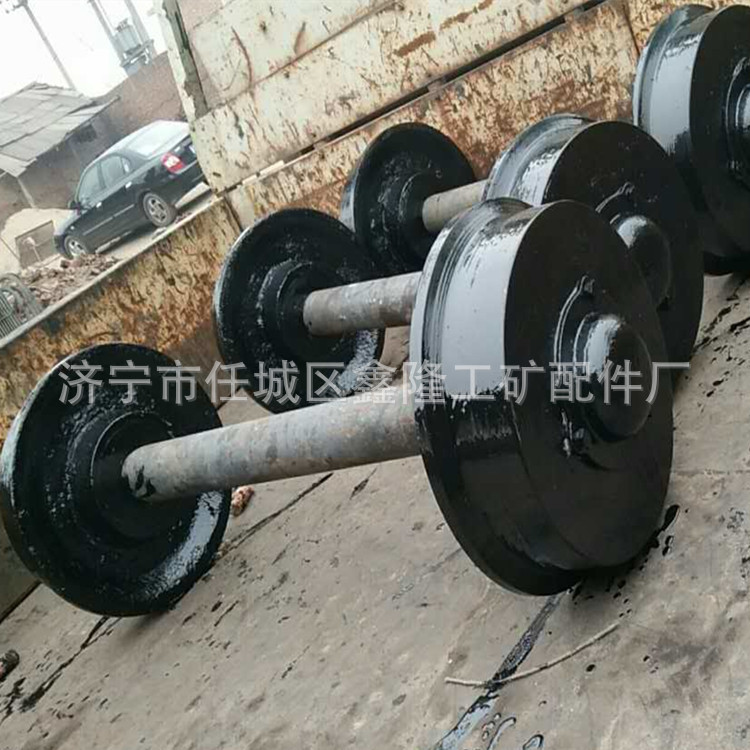 矿车轮生产加工 矿车对轮 矿车单轮保质保量300mm直径矿车钢轮