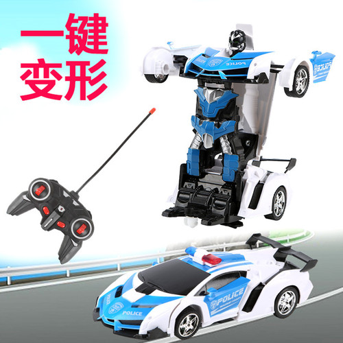 Remote control transforming car induction transforming car King Kong wireless remote control car robot charging moving boy children's toy