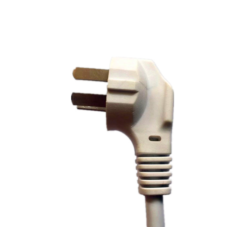 国标三插0.5米3*1.0 铜包铝电源线 高精度温控器电源插头线