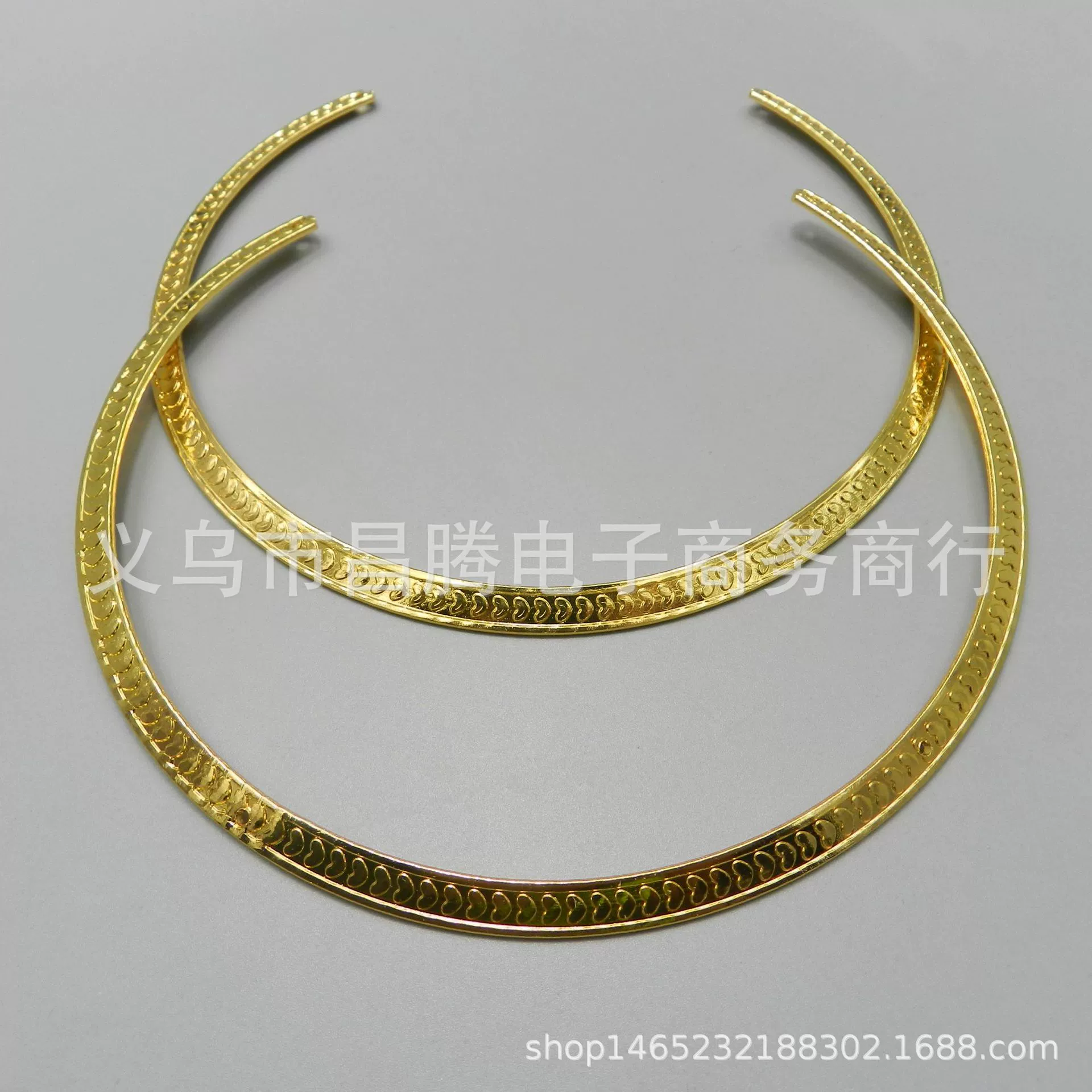 Цвет сохраняя сердце открытие металлический воротник изысканный узор этнический стиль воротник DIY ювелирные аксессуары материалы ручной работы