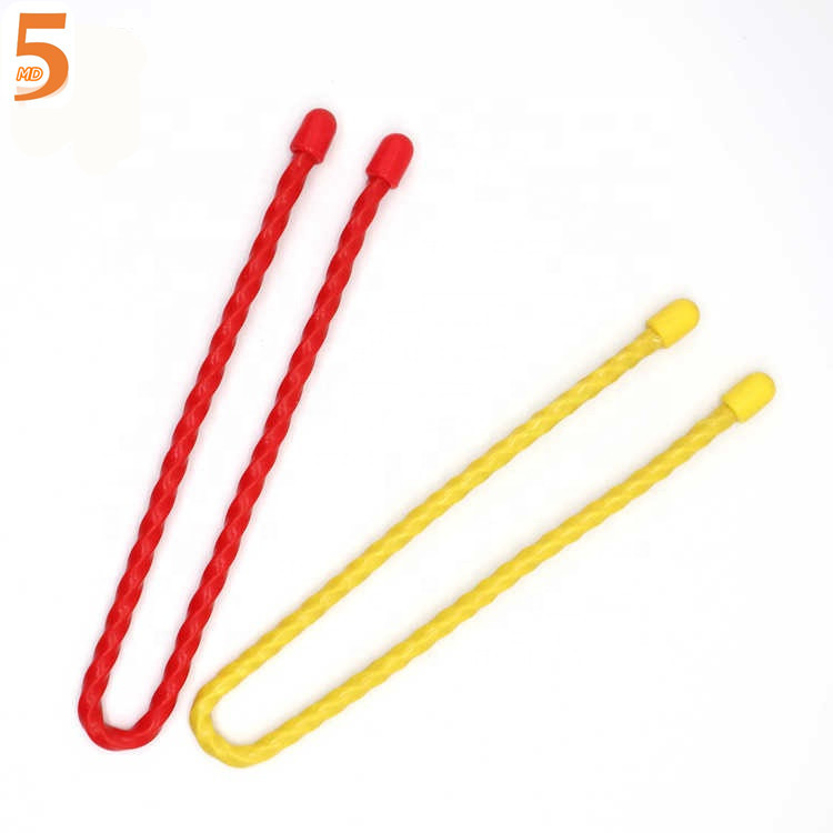 吹风机电缆线手机线配件多功能硅胶收纳绳捆扎带18英寸