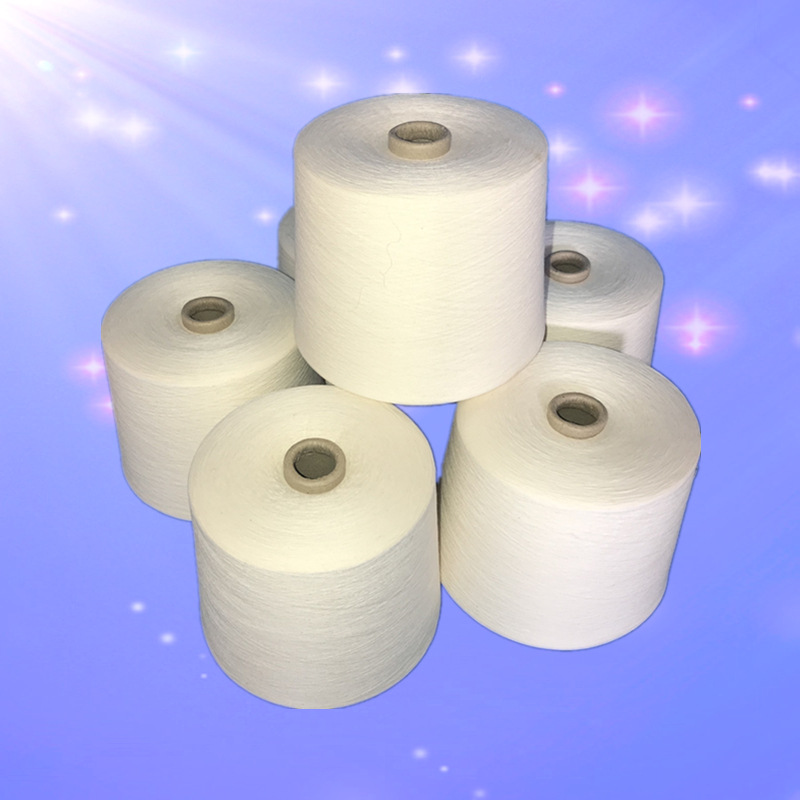 精梳纯棉纱40支紧密纺厂家供应针织包漂白JC40S紧密纺全棉精梳纱