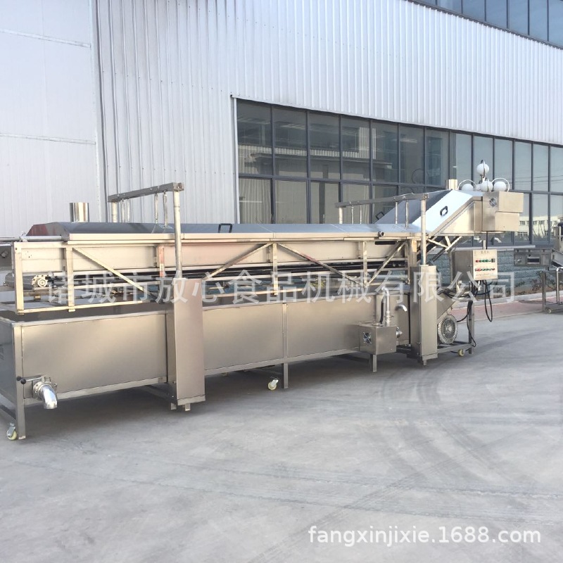 全自动蔬菜漂烫机 果蔬漂烫冷却设备厂家直销漂烫机环保节能