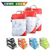 Organizer bag, set, storage bag with zipper, suitable for import, 3 piece set