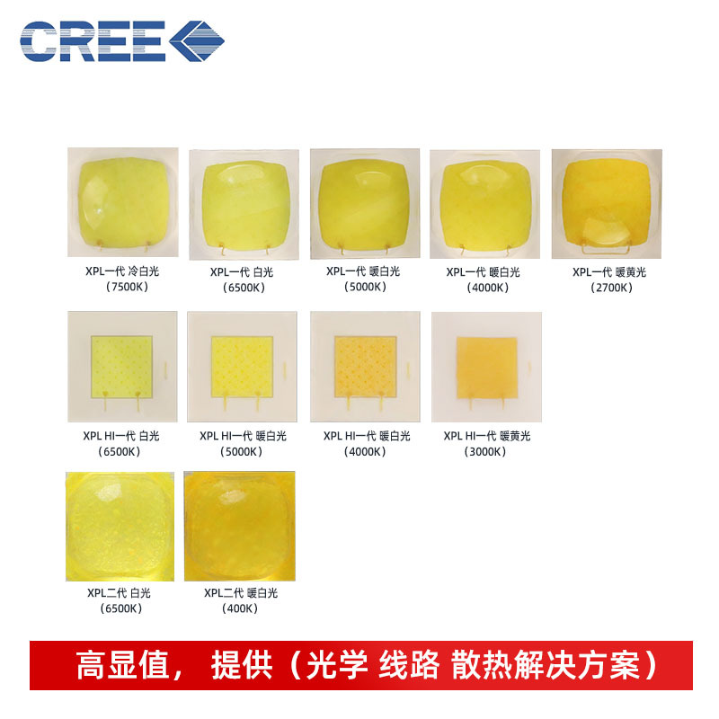 cree�������׹�3535���� xpl2HIƽͷHD͹ͷ�ֵ�Ͳled����