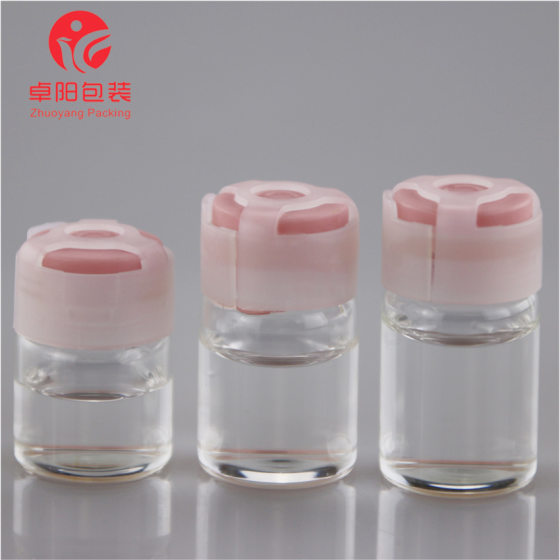 Spot 5ml vials transparent glass bottle stock liquid essence bottle bayonet empty bottle cosmetic essential oil bottle