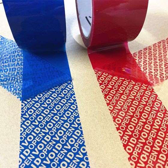 Factory direct full transfer anti-counterfeiting tape VOID uncover word anti-demolition anti-theft anti-counterfeiting sealing tape