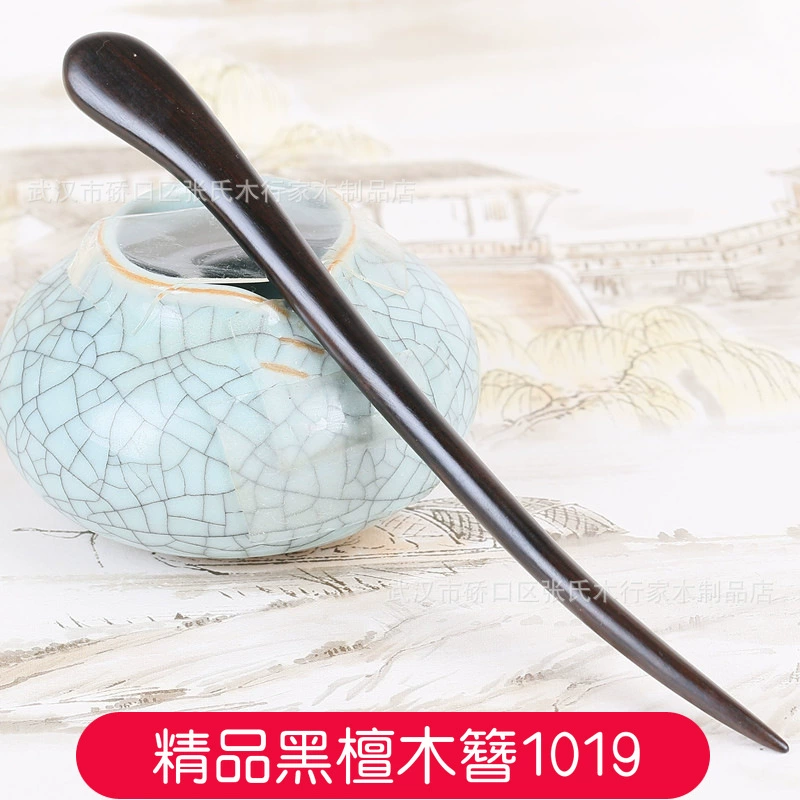 Китайская заколка Ebony sandalwood, аксессуар для волос, зажим для волос, прямая поставка с фабрики