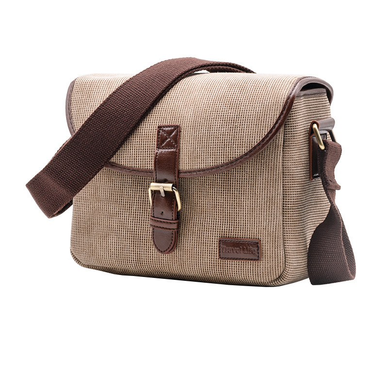 Campus estilo casual mini sola cámara SLR bolsa crossbody bolsa una máquina 1 espejo 2 espejo bolsa de la Cámara individual y bolsa inversa mochila
