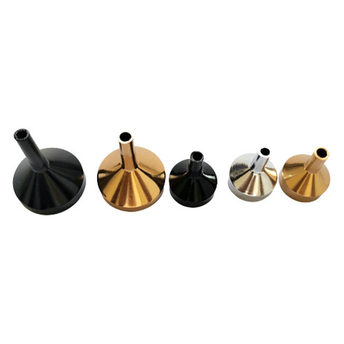 Metal funnel, scented oil dividing small funnel, aluminum mini perfume funnel, liquid dividing tool, multiple color options available