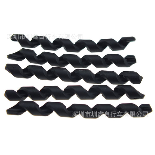 自行车车架保护套刹车线变速线线管保护胶螺旋状5种颜色5条包