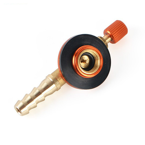 Outdoor gas furnace cassette flat gas tank interface control switch converter exhaust gas filling valve connection adapter