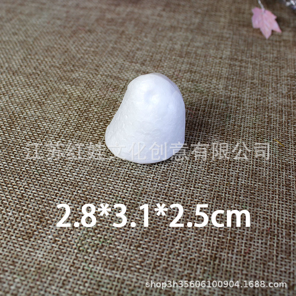 泡保麗龍白胚小鳥型クリスマスハロウィーン装飾部品子供手作りdiy