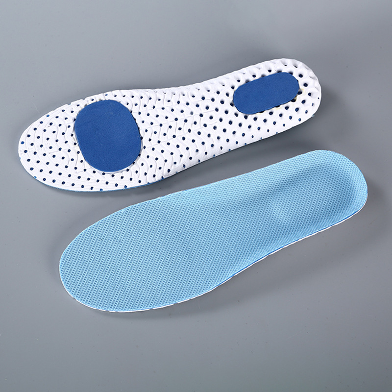 Plantillas deportivas de baloncesto para hombre y mujer, amortiguación de espuma viscoelástica para pies planos, plantillas suaves y gruesas, plantillas para entrenamiento militar, plantillas deportivas que absorben los golpes.