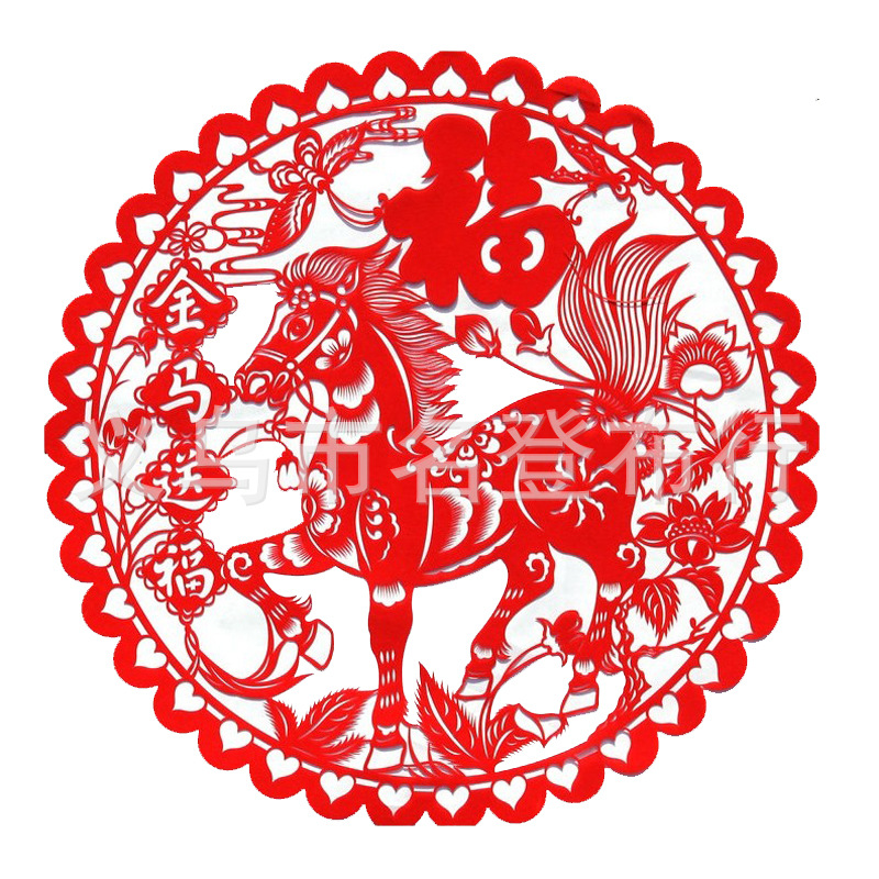 厂家直销：剪纸用红色植绒布（手工、摸切、激光剪纸专用）种类多