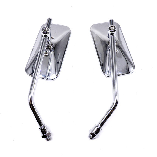 Modified motorcycle rearview mirror, personalized retro mirror, square mirror, inverted rear auxiliary mirror, electric vehicle reflector, scooter