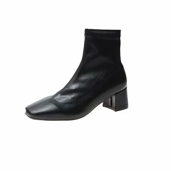 Black leather noodle