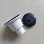 现货批发 塑料下水头发廊理发店洗头床家用陶瓷盆不锈钢小号下水