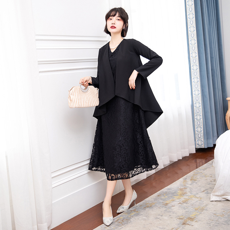 Vestido de fiesta que se puede usar de manera casual, vestido de noche entallado para mujer, nuevo estilo 2025, vestido elegante y pequeño para reuniones anuales de primavera. image 13